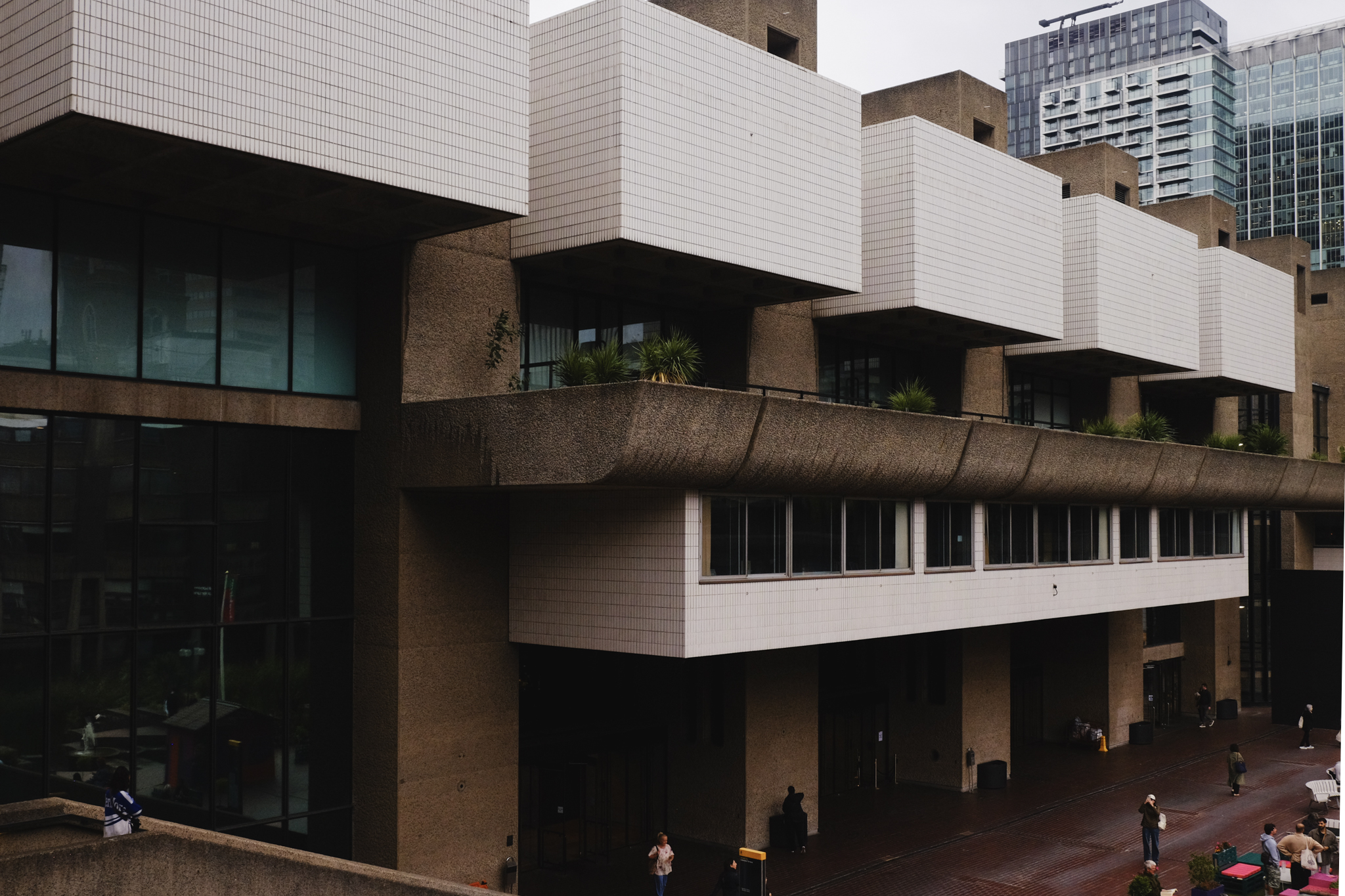 The architecture of the Barbican Hall